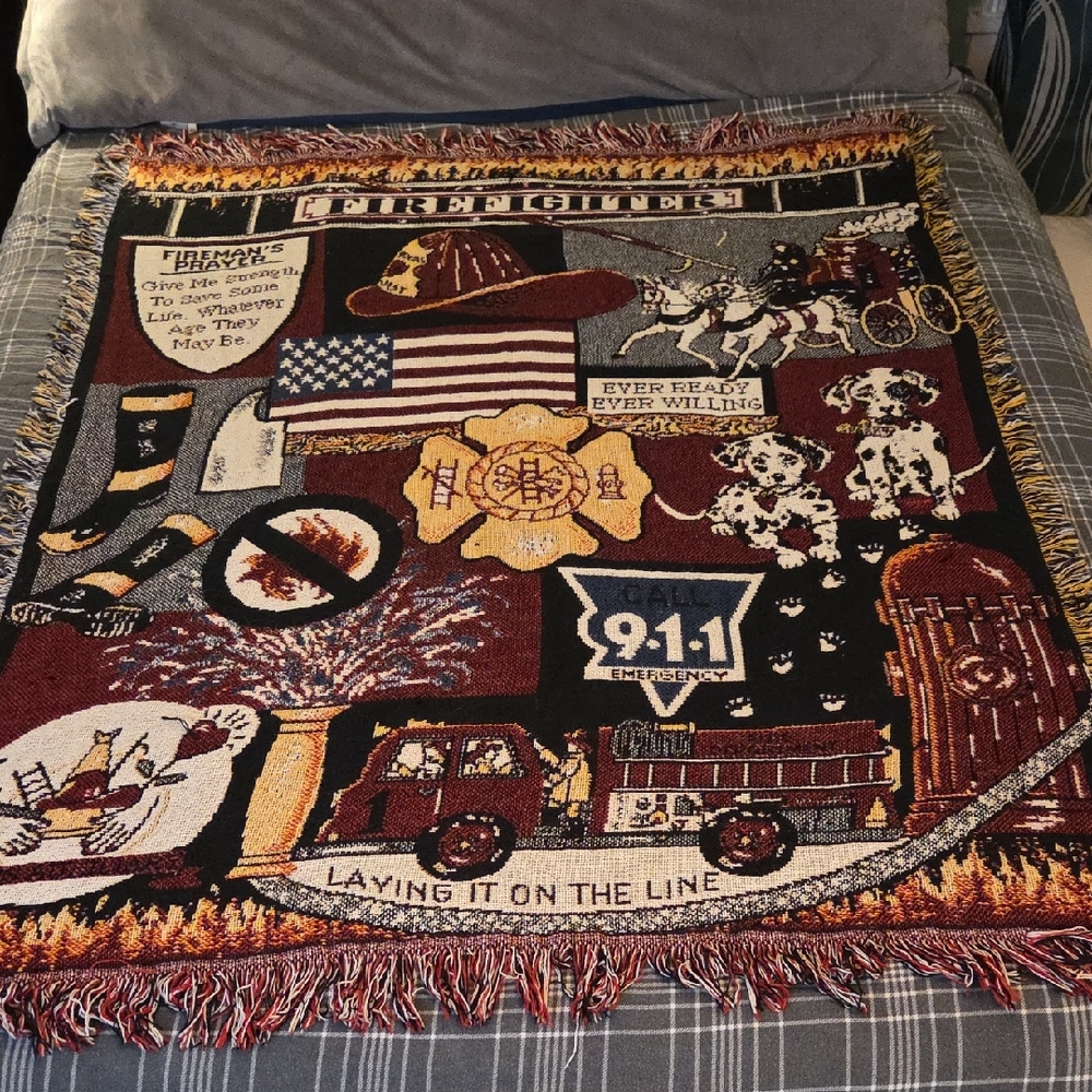 Firefighter Blanket